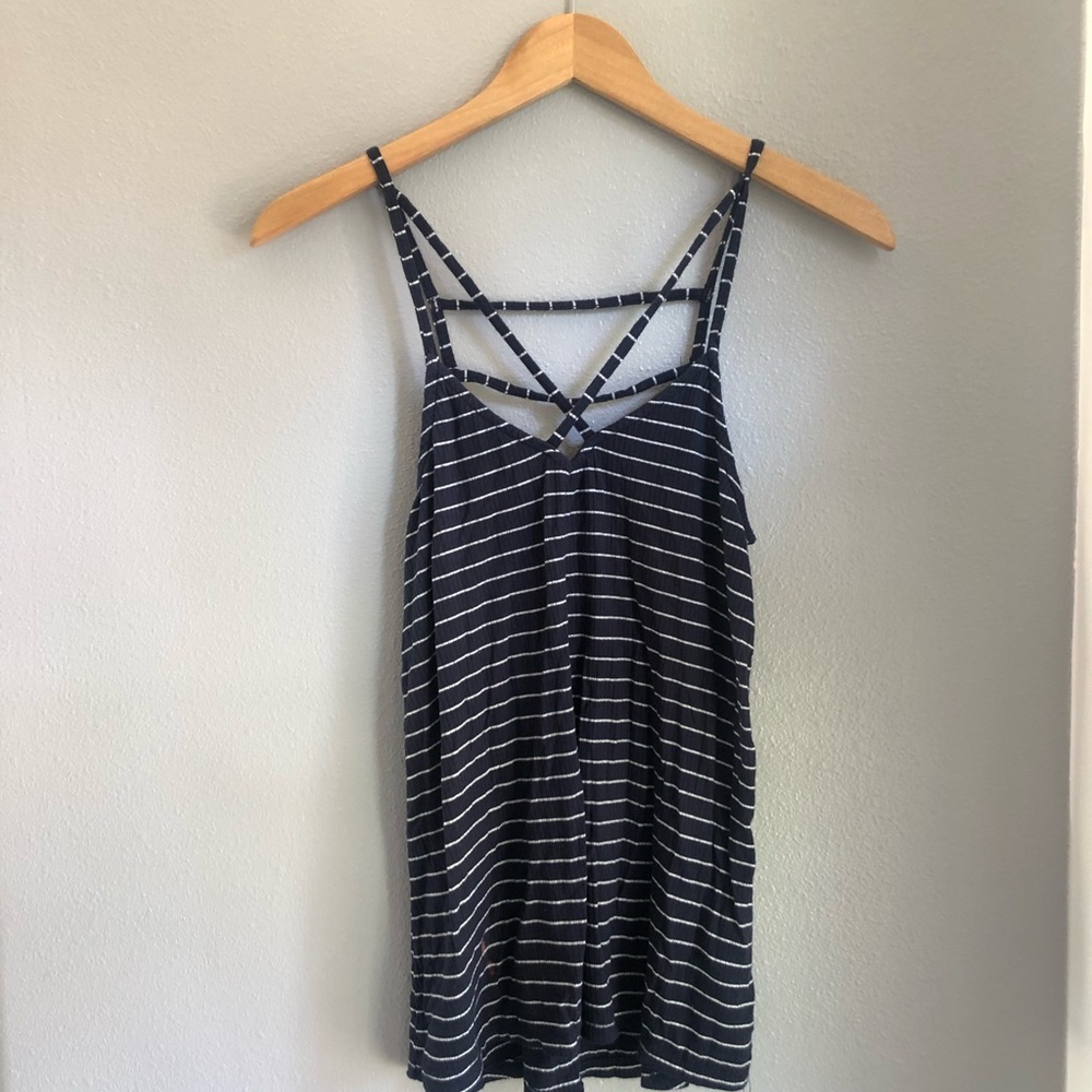 Striped cami top